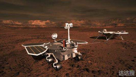 天问一号着陆火星首批科学影像图 天问一号着陆火星首批科学影像图5